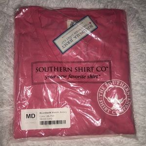 V neck long sleeve southern shirt company